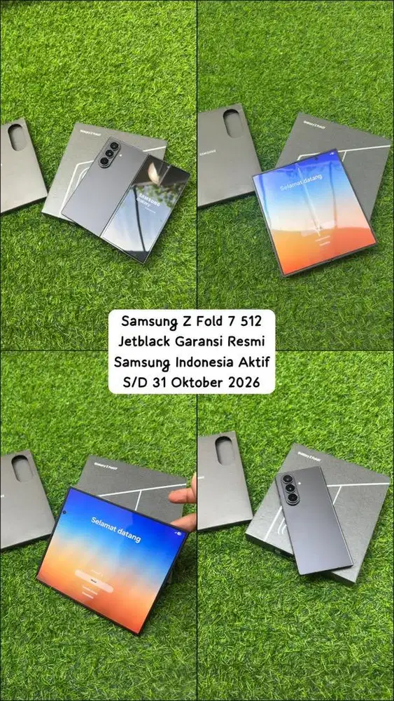 Samsung Z Fold 7 512 Jetblack Garansi Resmi SEIN Aktif S/d 31 10 2026