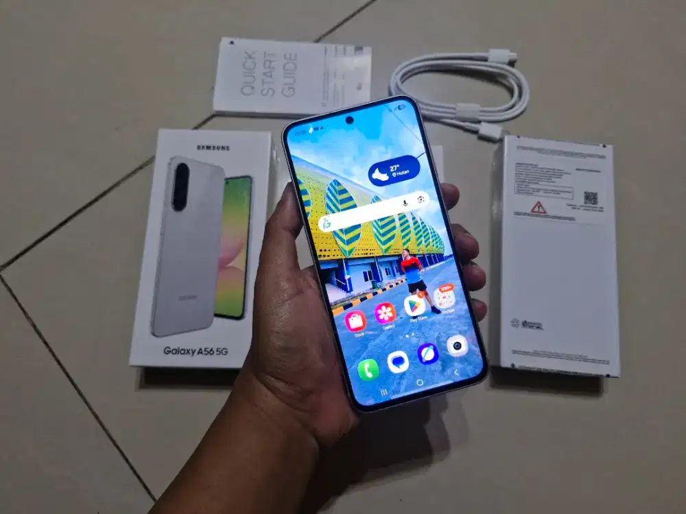 Samsung A56 5G 8/256 Mulus Fullset Garansi Resmi 7 bln