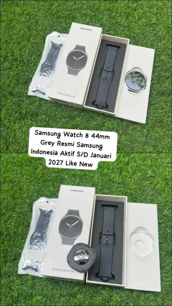 Samsung Watch 8 44mm Grey Resmi SEIN Pemakaian 14 Hari