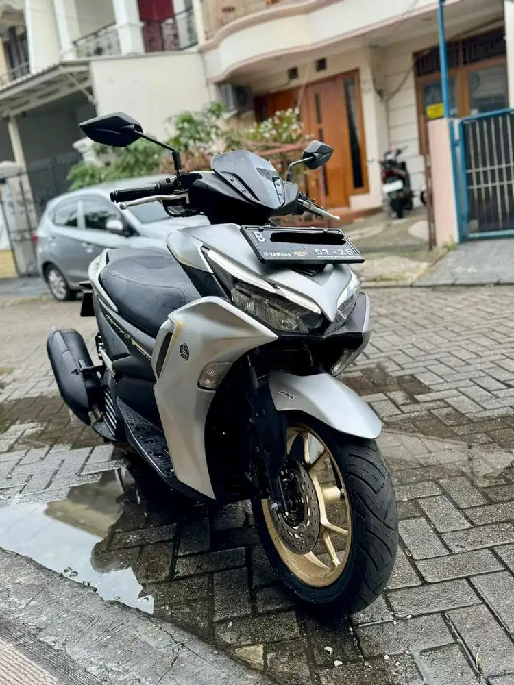 KM 6rb ‼️ Yamaha Aerox 155 ABS TH 2021 PAJAK PANJANG BLN 07-2026