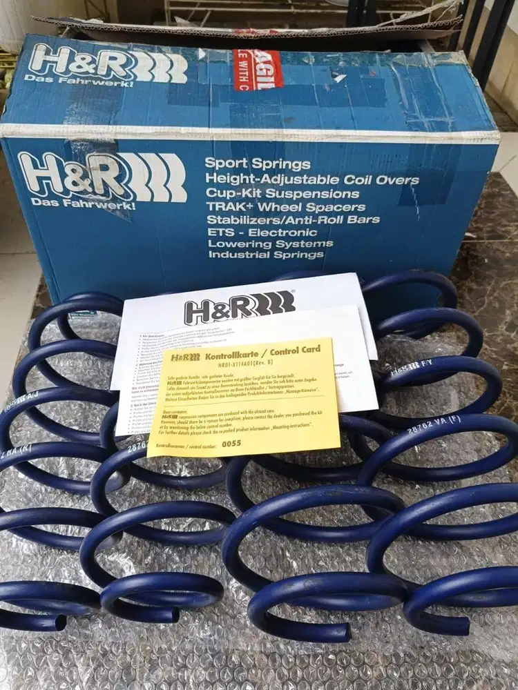 Lowering kit H&F HRV kondisi like new