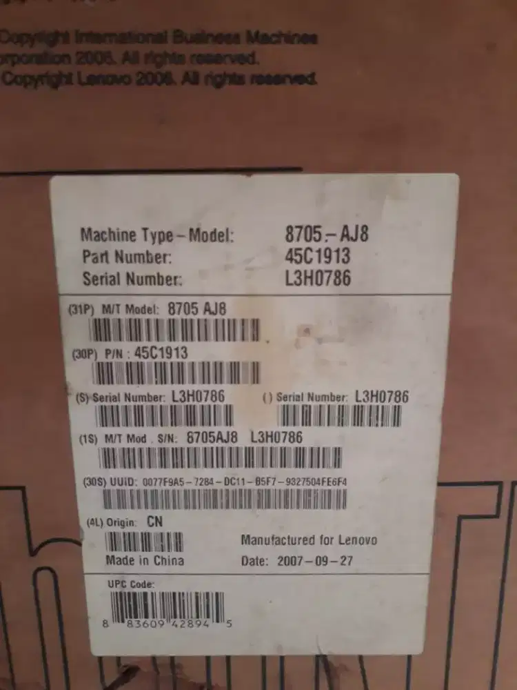 Dijual 3unit pc lenovo intel  icore2