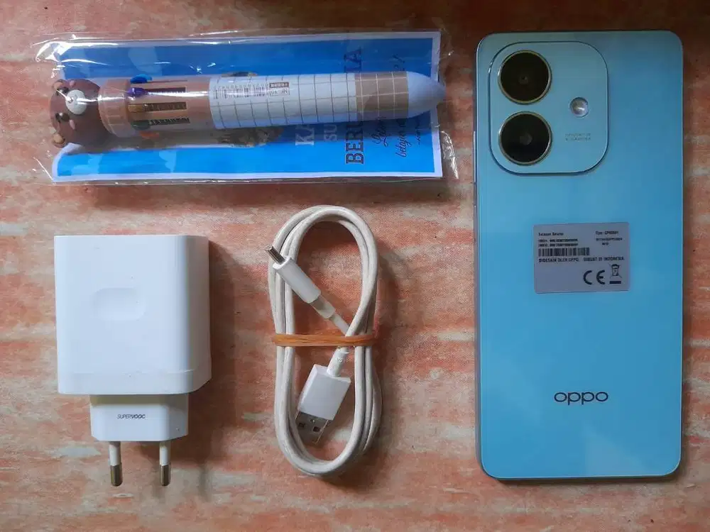 Dijual Oppo a3x ram 4 rom 63 warna biru
