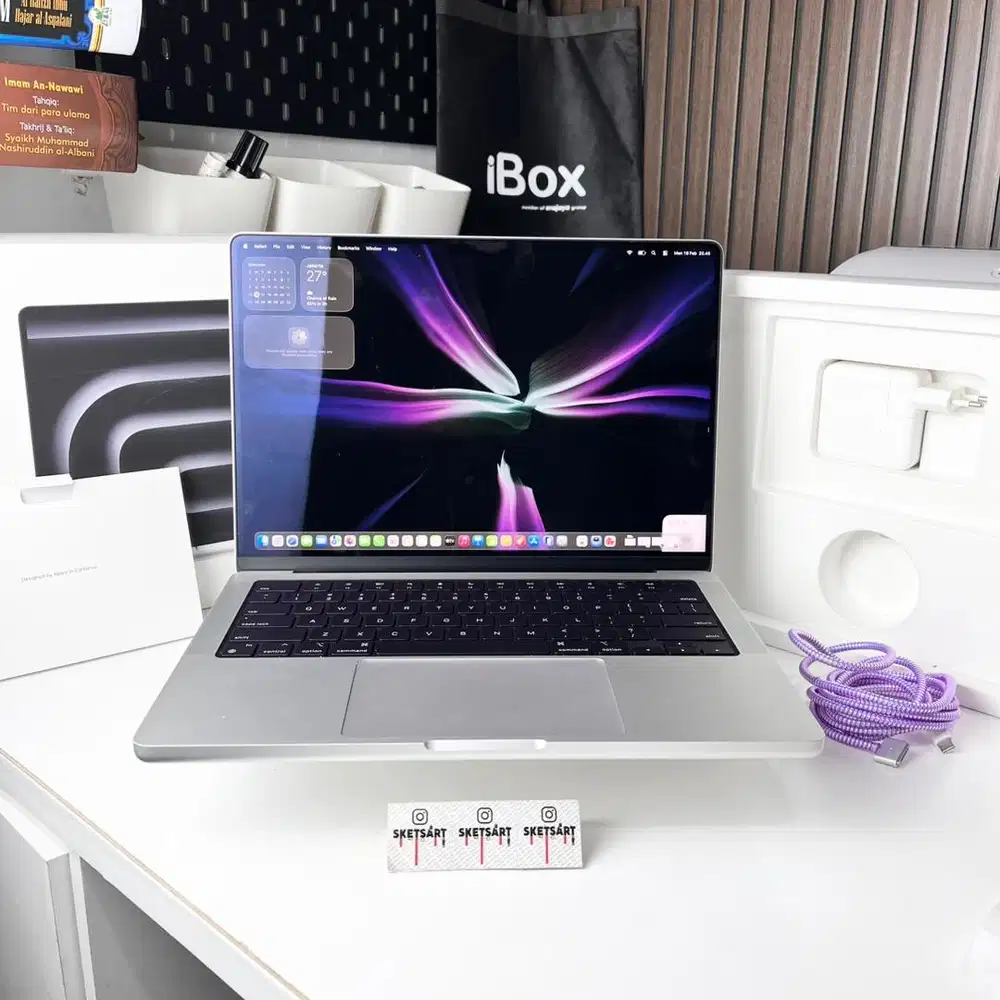 MacBook Pro M4 Pro 24gb 512gb iBox 14 inch Garansi iBox Maret 2026