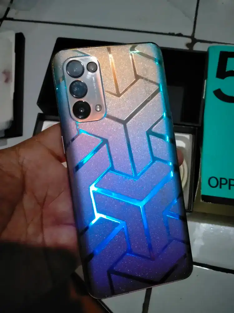Oppo reno 5 mulpis segel tangan pertama