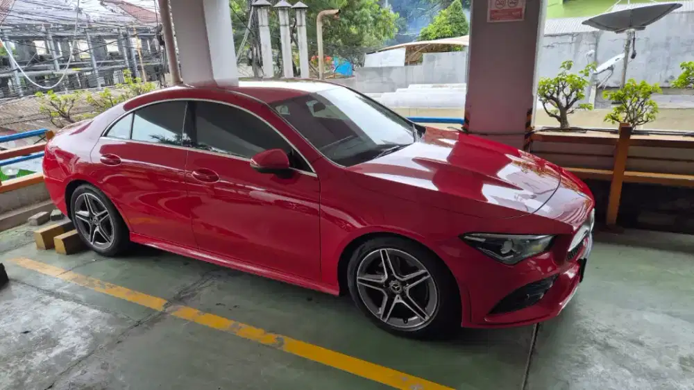 Mercedes Benz CLA200 2019 merah