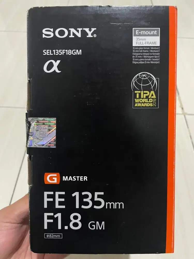 Jual lensa sony 135 Gm F.1.8 mm