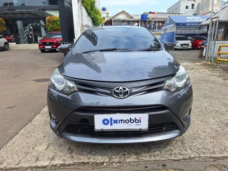 TDP 9,JT, Garansi Mesin 1th Toyota Vios 1.5 G Bensin-AT Hitam 2018