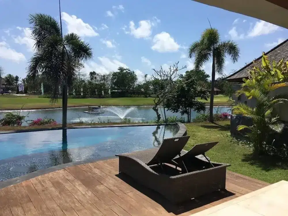 Dijual Villa PREMIUM GOLF RIVER VIEW Pecatu Graha Bali