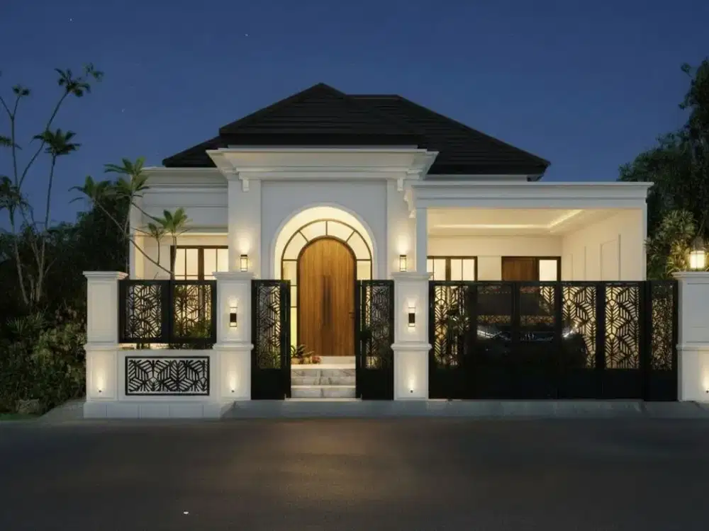 DIJUAL 2 UNIT COUPLE – RUMAH KLASIK MEDITERAN DEKAT SD MODEL