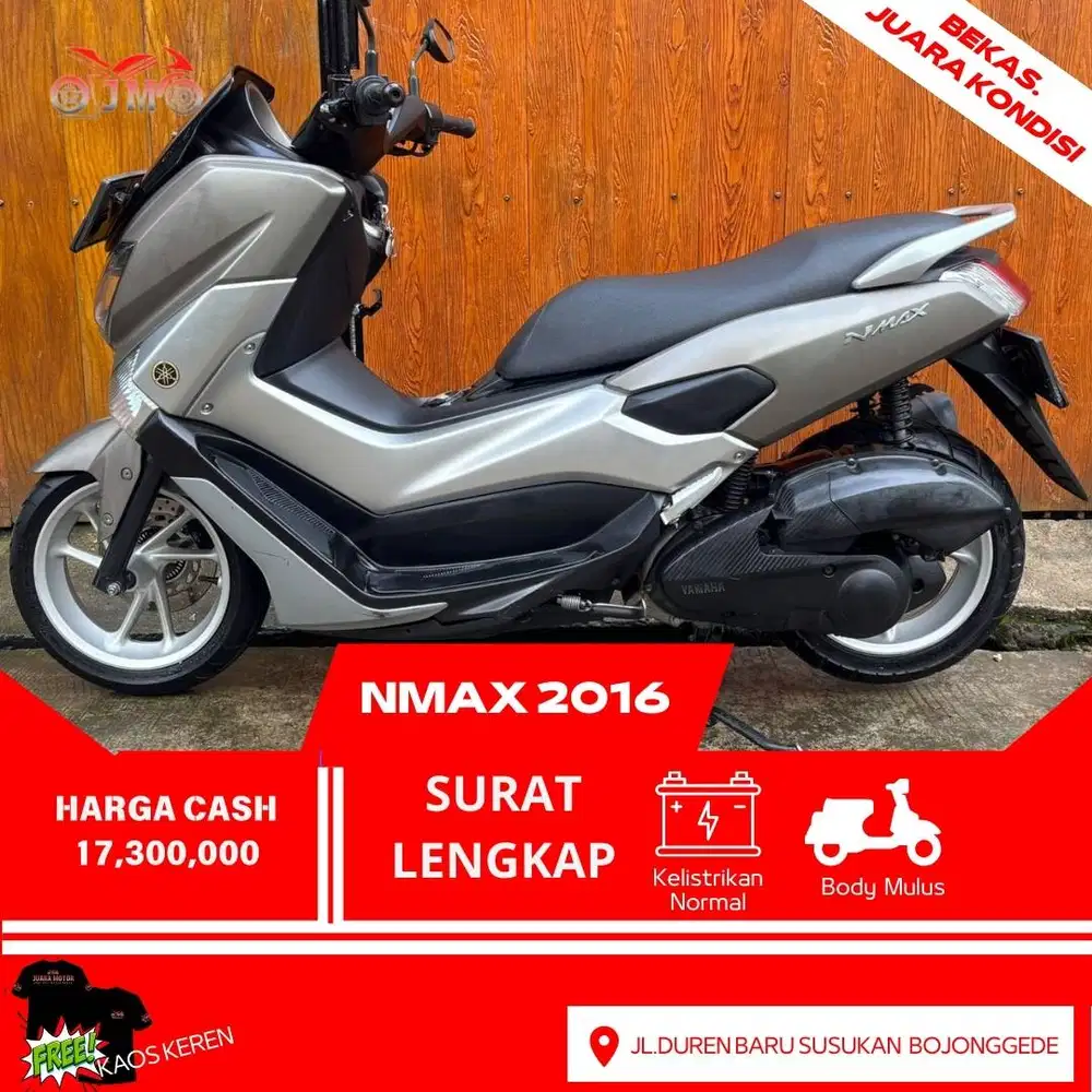 YAMAHA NMAX 2016 PAJAK AKTIF SIAP PAKE NO KENDALA TERMURAH
