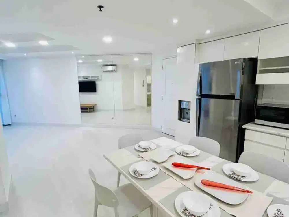 Dijual Apartment Taman Rasuna 3BR Newly Renovated Cuma 1.8M!