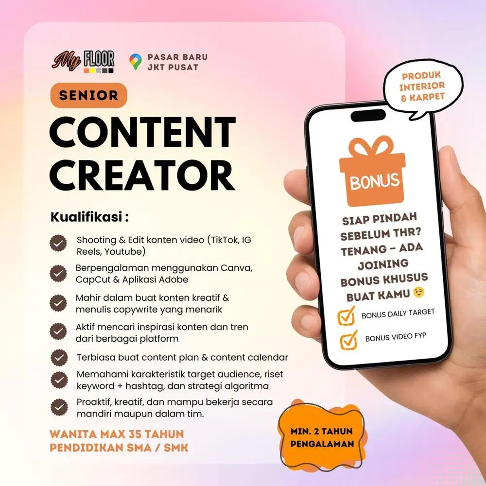 Senior content creator