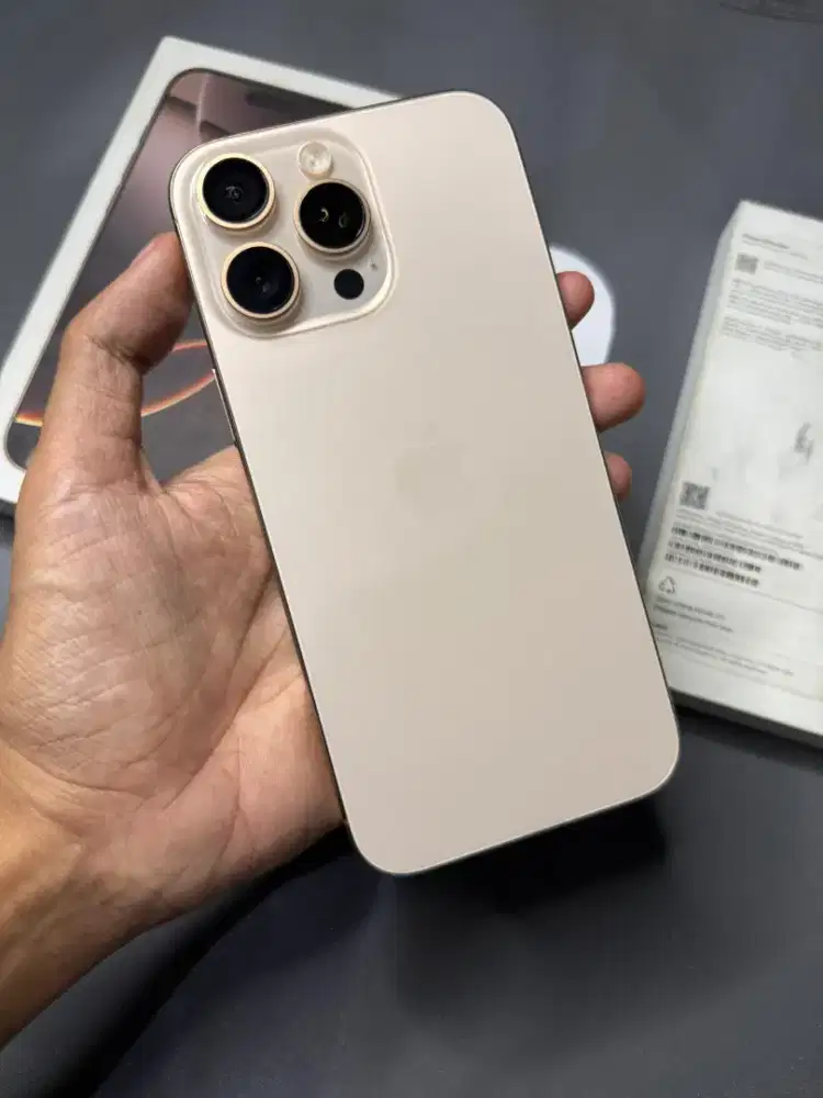 iPhone 16 Pro Max 512Gb iBox Garansi aktif sampai agustus 2026