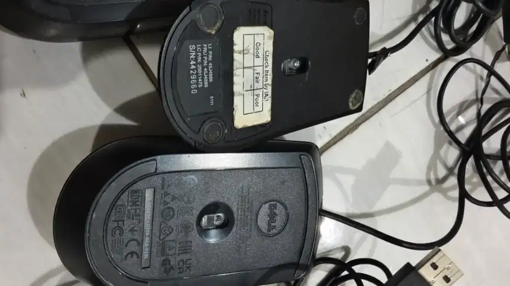 Borongan Mouse/Mose Merk Lenovo dan Dell