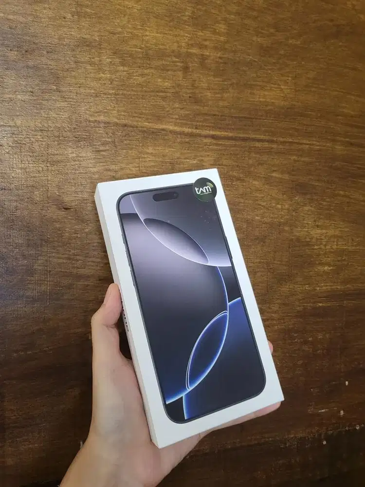 Iphone 16 promax 256gb black new segel