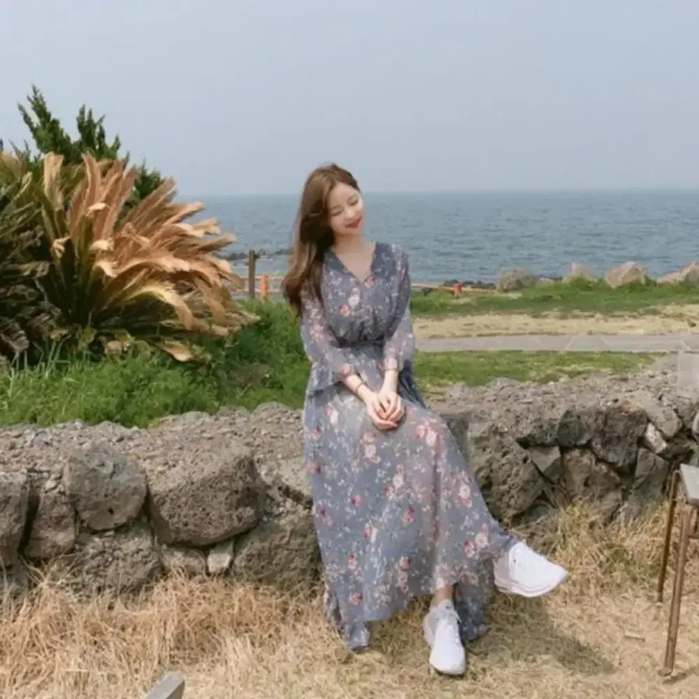 Baju pantai korea import