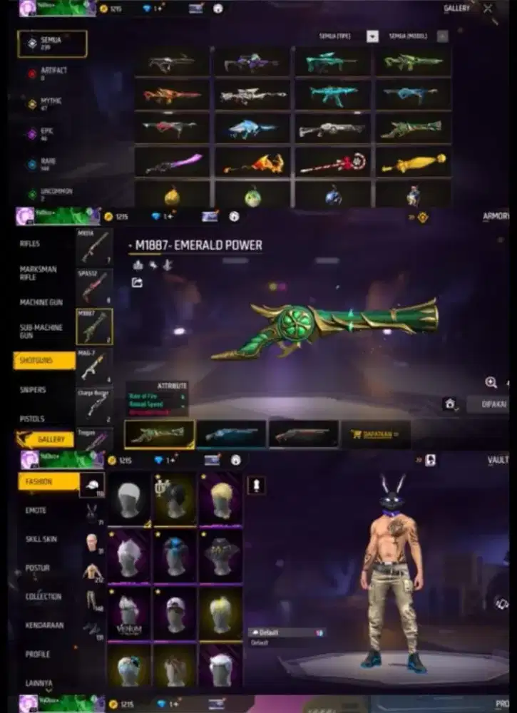 Jual akun ff untuk Ramdhan tahun ini