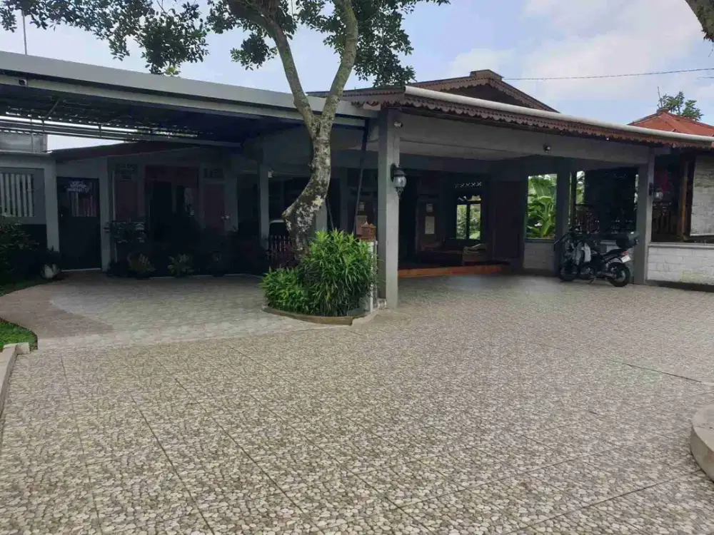 DIJUAL DAN DISEWAKAN RUMAH BESAR FULL FURNISHED VIEW MERAPI PAKEM SLEMAN