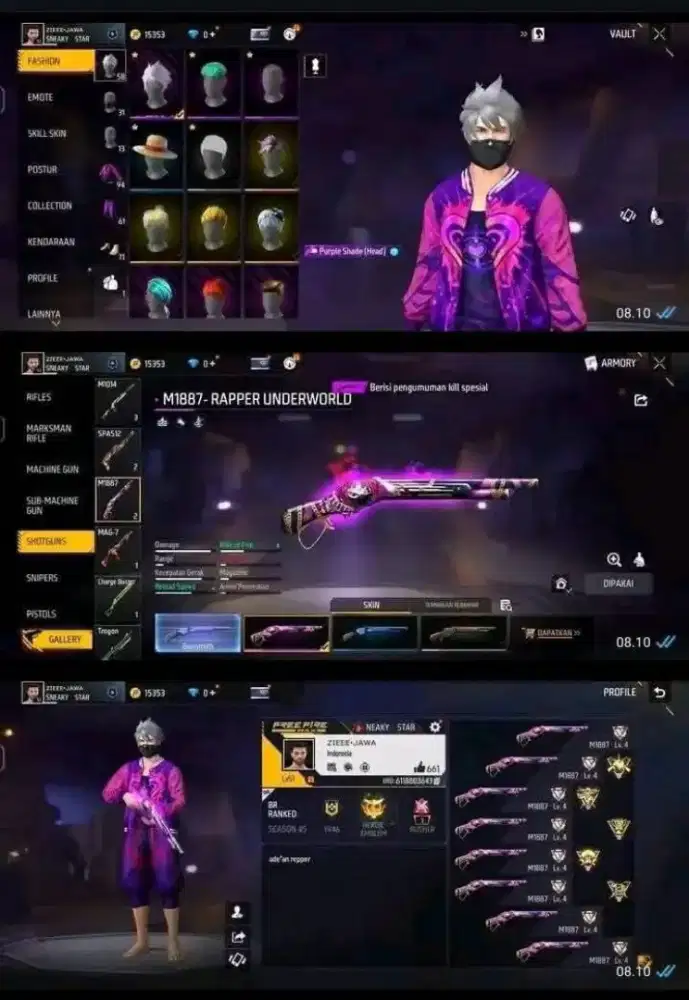 Jual akun ff untuk Ramdhan tahun ini