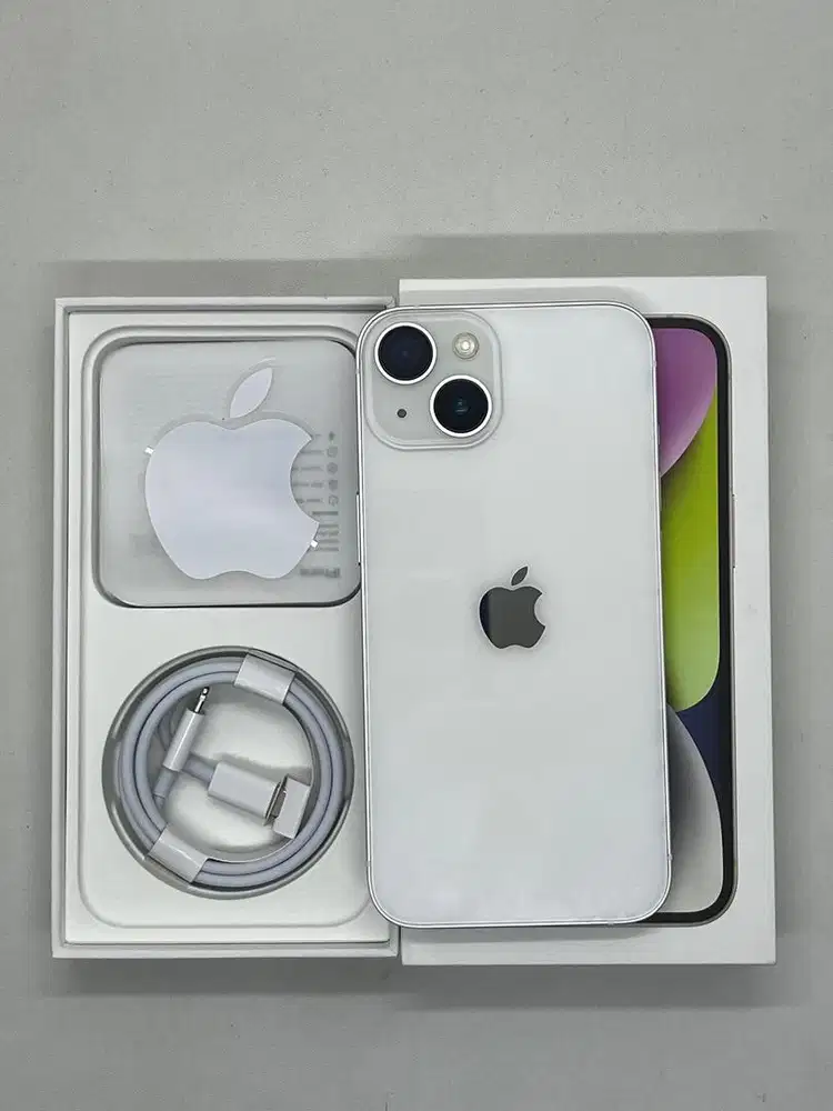 iPhone 14 128GB Resmi ex iBox White