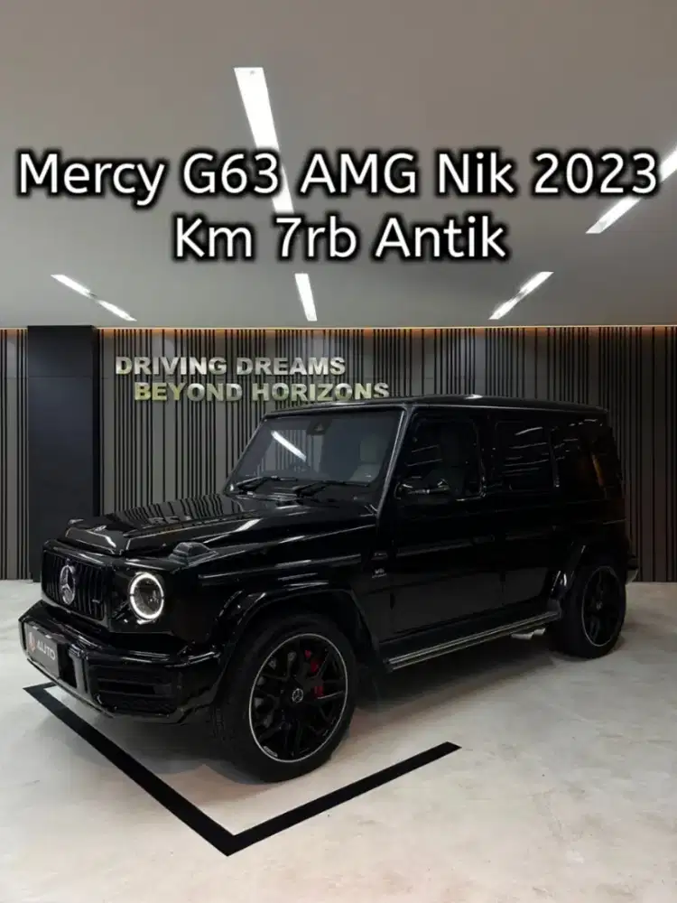 Mercedes-Benz AMG G63 2024 Hitam Mercy B7470 Km7rb Nik 2023