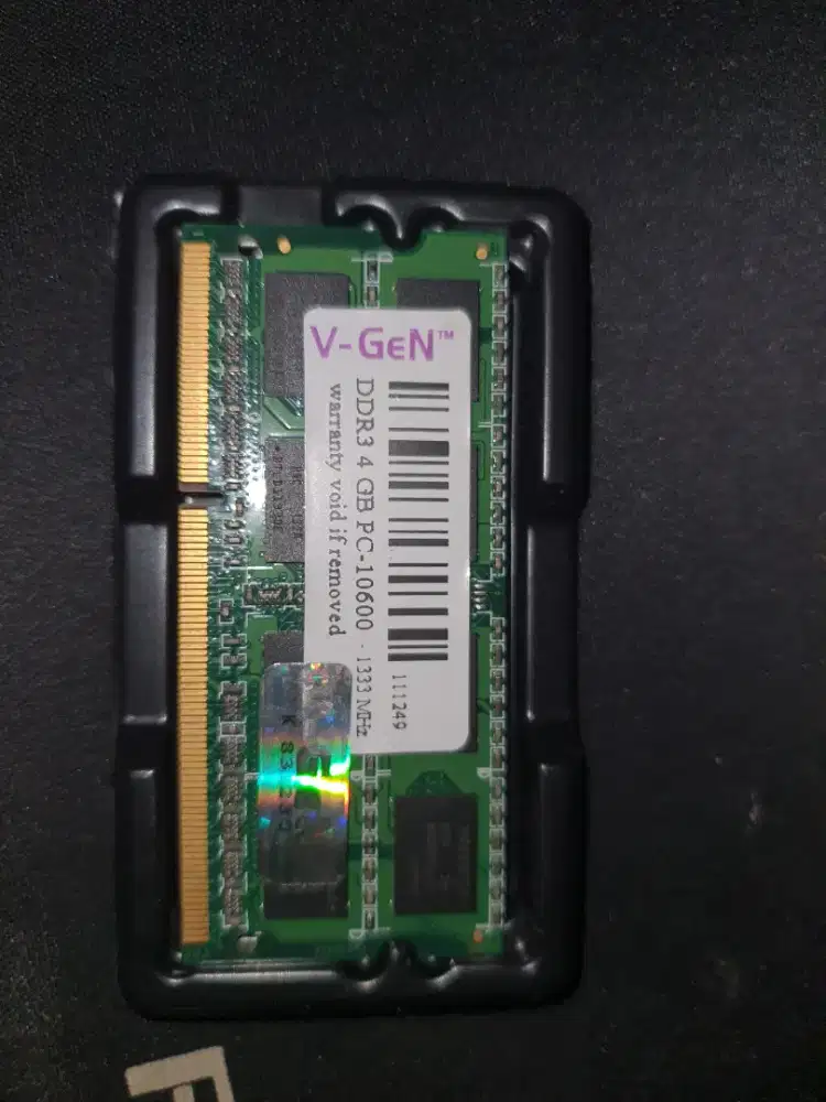 RAM sodimm 4gb ddr3 merk V-gen