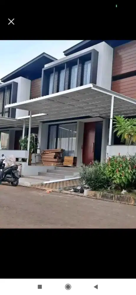 Kanopi atap alderon include talang air part 060