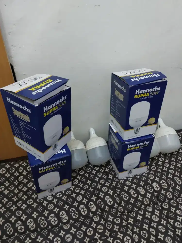 Dijual bola lampu merk hannoc 40 watt