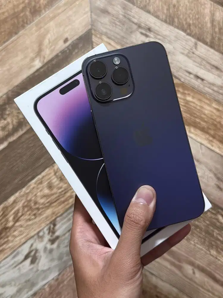iPhone 14 Pro Max 128GB Deep Purple Resmi