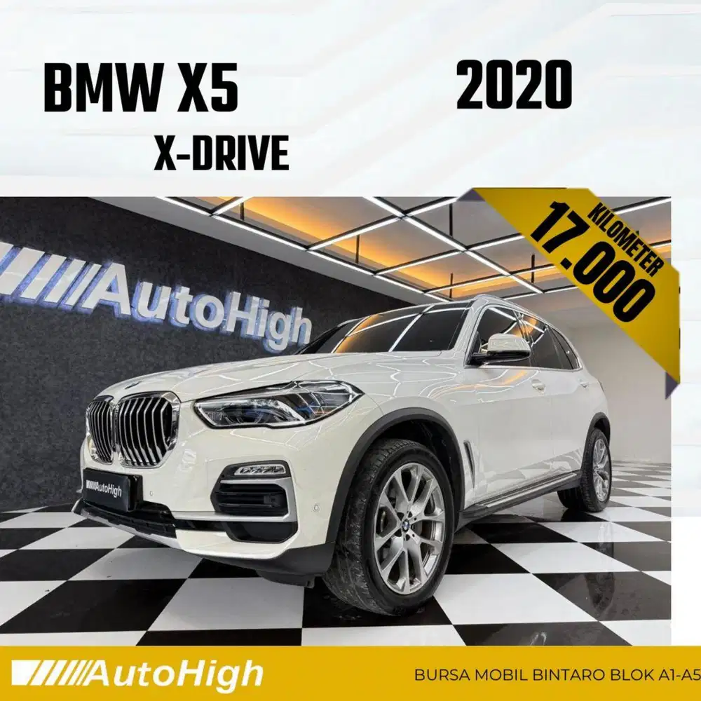 DP10% [Km17.000] X5 X-Drive 2020 White Reg 2019 #AUTOHIGH