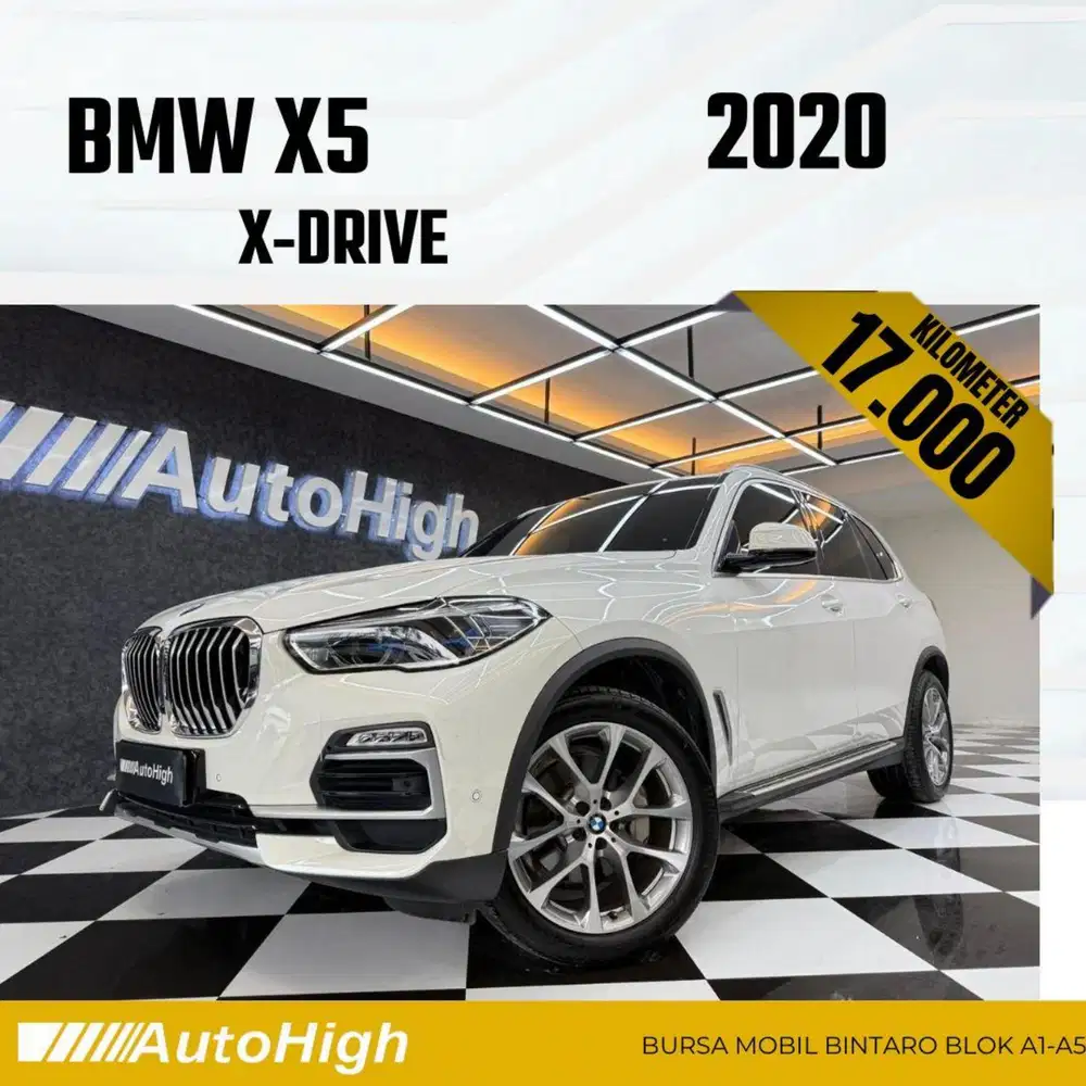 DP10% [Km17.000] X5 X-Drive 2020 White Reg 2019 #AUTOHIGH