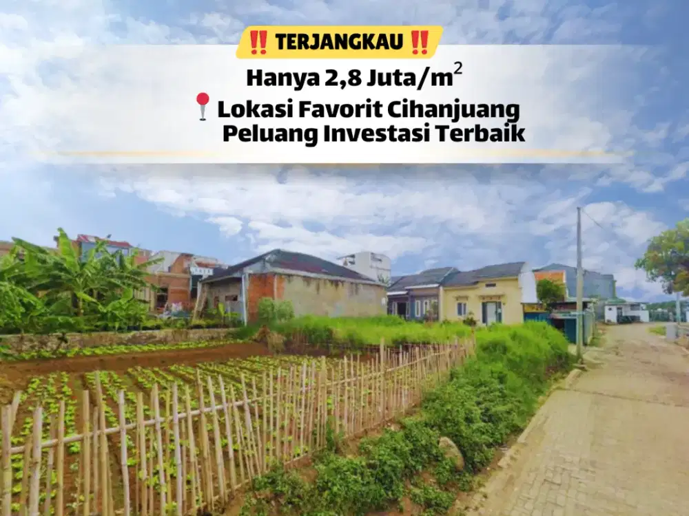 Investasi Cerdas! Tanah Strategis 153 m² Nilai Terus Naik