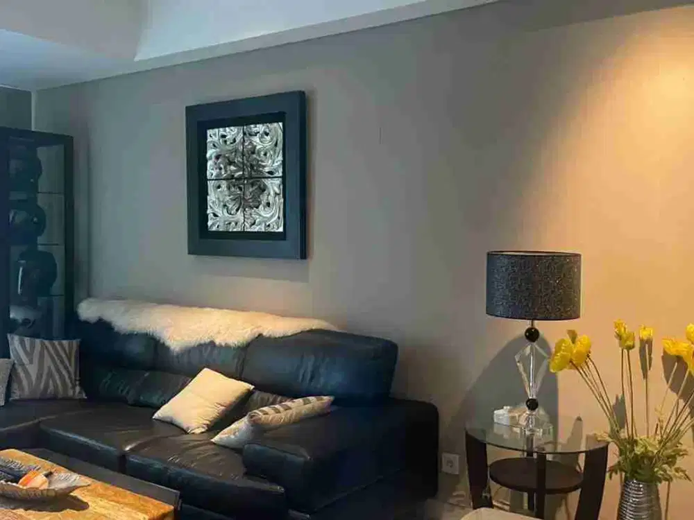 JUAL FULL FURNISH APARTEMEN TRILLIUM PUSAT KOTA LANTAI RENDAH