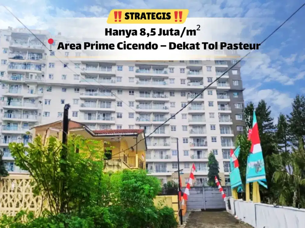 Tanah Bernilai Investasi Tinggi di Sukaraja Cicendo Bandung