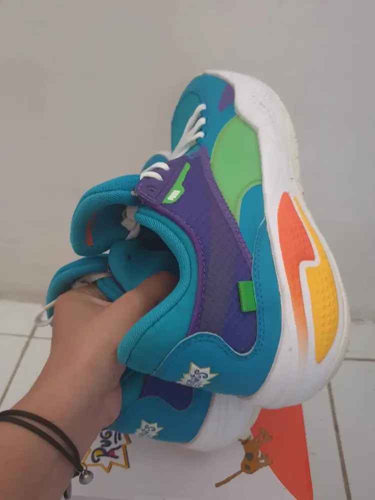 Sepatu basket Puma rugratz x nickelodeon authentic 100% size 40,25.5cm