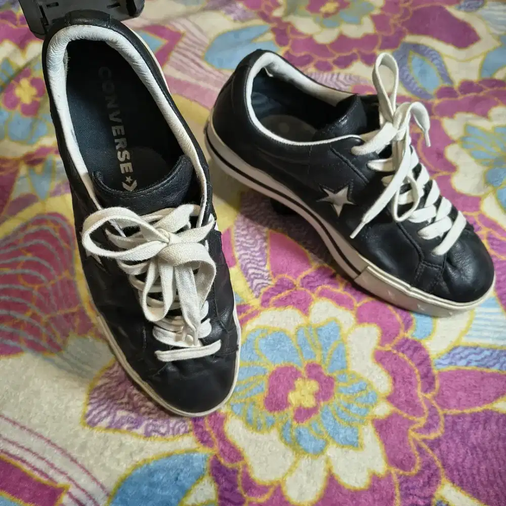 One Star Plager Leather Low Top – Women | Size 25.5 / 40 EU