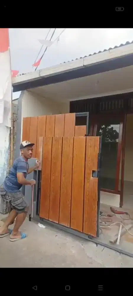 kontrakan kamar 1 berpintu