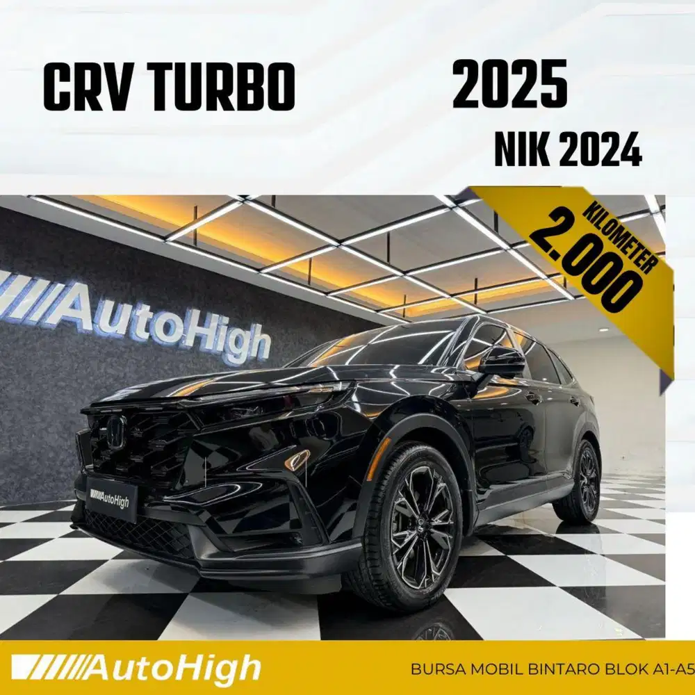 DP10% [Km2.000] CRV Turbo 2024 Black / CR-V Hybrid Reg 2023 #AUTOHIGH