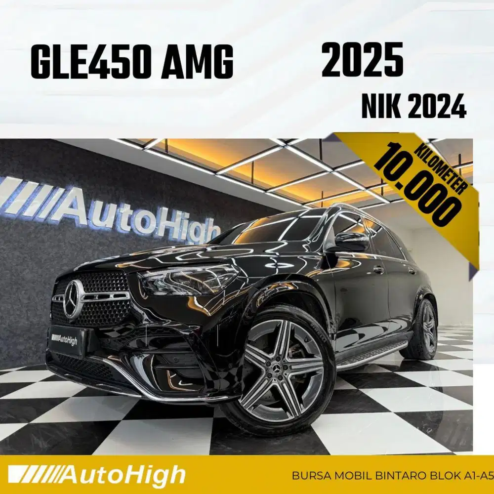 DP10% [Km10.000] GLE450 AMG 2024 Black / GLE 450 Reg 2025 #AUTOHIGH