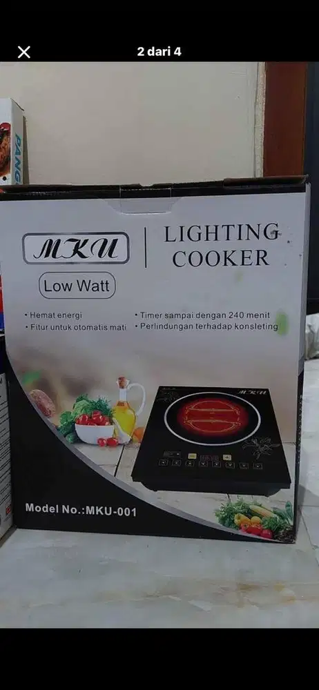 Kompor listrik hemat daya MKU-001