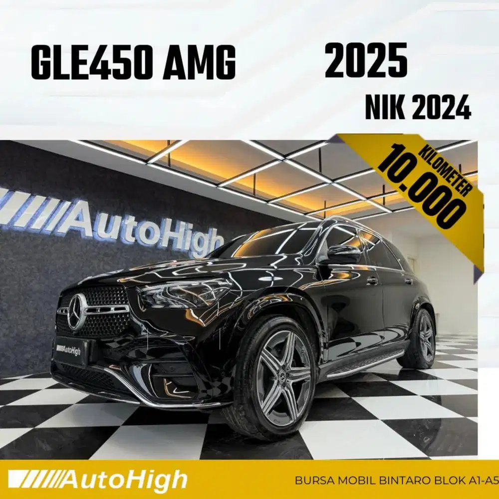 DP10% [Km10.000] GLE450 AMG 2024 Black / GLE 450 Reg 2023 #AUTOHIGH