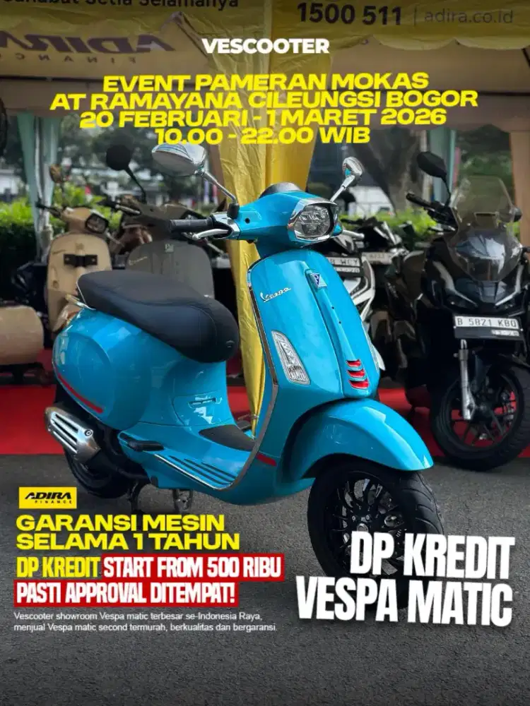 PIAGGIO VESPA SPRINT S EDITION 2022 MURAH BISA KREDIT