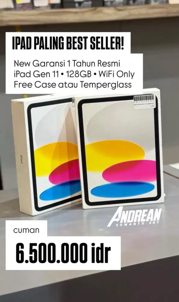 New Ipad Gen 11 128GB Wifi