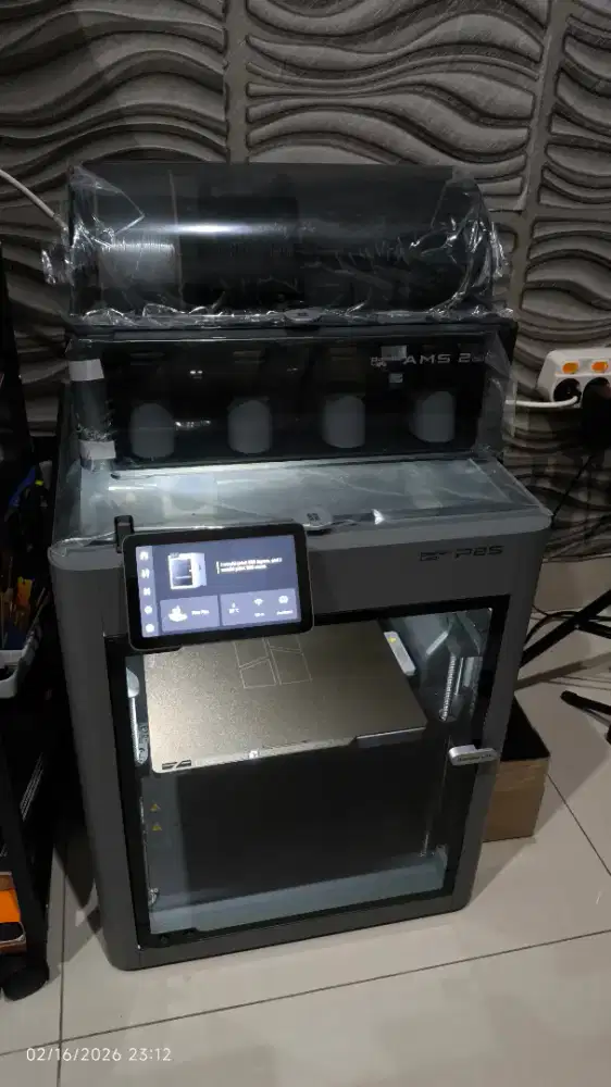 Dijual printer 3D bambulab P2S pro with AMS (like new)