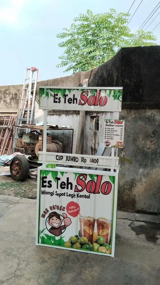 DI CARI UNTUK JAGA STAND ES TEH SOLO