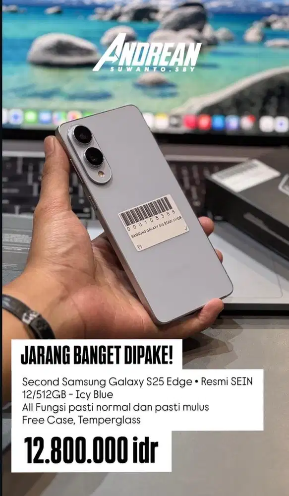 Second Samsung Galaxy S25 EDGE 12/512 GB