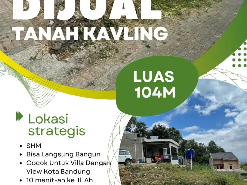 [HOT] Tanah Kavling Sindanglaya, Murah Lahan Strategis di Dekat Kota Bandung Jual Dijual