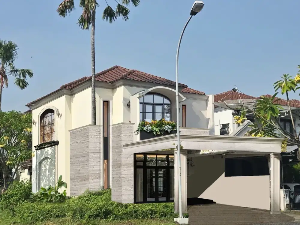 rumah full furnished wisata bukit mas newly renovated