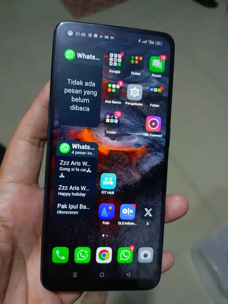 Oppo a95 8-128 memori ufs, NFC